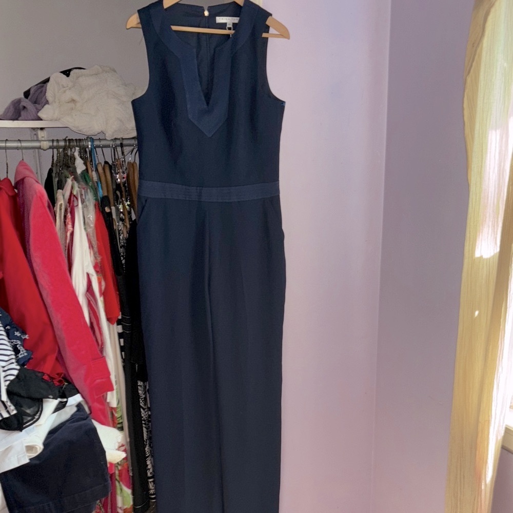 Flash Sale 🎉Trina Turk New Navy Jumpsuit